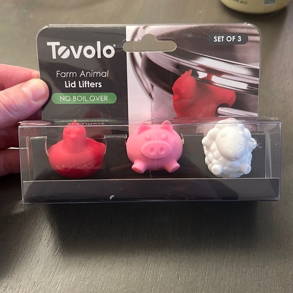 Animal lid lifters no boil over tovolo​​​​